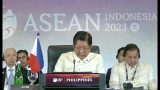 ASEAN 2023: Marcos delivers opening statement at the 42nd Summit