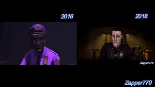 [SFM FNaF] Purple Guy's Demise Comparison [Original VS Remaster]