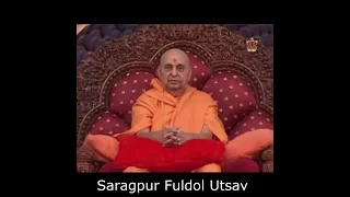 Sarangpur Mandir Fuldol Utsav || Pramukh Swami Maharaj Amrut Vani || Baps latest Pravachan