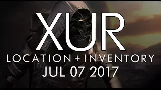 Destiny - Xur Location & Inventory for 7-7-17 / July 7, 2017 - Age of Triumph!