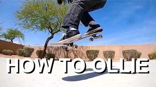 WATCH THIS VIDEO IF YOU STILL CAN'T OLLIE / HOW TO OLLIE