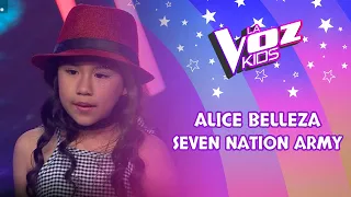 Alice Belleza| Seven nation army | Conciertos en vivo | Temporada 2022 | La Voz Kids