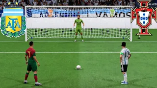 FIFA 23 | Argentina vs Portugal | Messi vs Ronaldo - Penalty Shootout