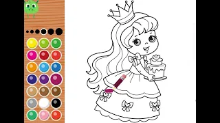 Comment dessiner des princesses👸| Pour Enfant | Dessin pour les petits enfants