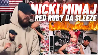 TeddyGrey Reacts to “Nicki Minaj - Red Ruby Da Sleeze” | UK 🇬🇧 REACTION