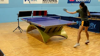 Ping Pong Return Board Quick Demo | Wally Rebounder