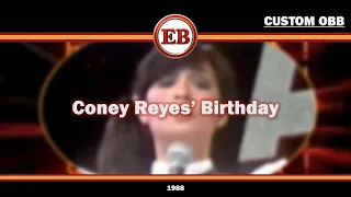 EAT BULAGA CUSTOM OBB: CONEY'S BIRTHDAY, 1988