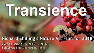 Transience 2018 (Richard Shilling's Nature Art from 2008-2018) Full Version #landart #natureart