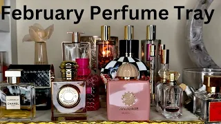 February Perfume Tray 2024 I It’s Me Andrea I