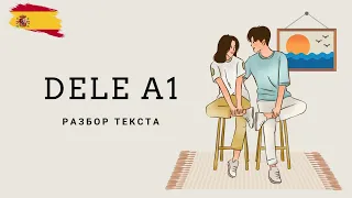 DELE A1 разбор текста. Испанский язык для начинающих.