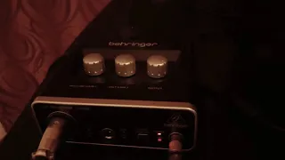 Решение проблемы с шумом Behringer Uphoria UM2