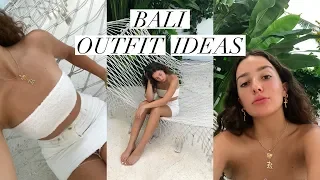 WHAT I WORE IN BALI | Holiday Outfit Ideas