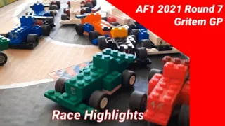 AF1 2021 Gritem Grand Prix: Race Highlights (F1 Stop Motion)