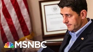 President Trump Plugs Fox Show Hours Before Host Calls On Paul Ryan to Resign | AM Joy| MSNBC |