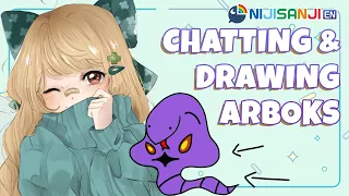 【CHATTING & ARBOKS】i will draw them all today【NIJISANJI EN | Pomu Rainpuff】