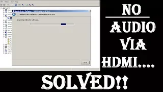 Fix HDMI No Sound in Windows 7,8,10 - SOLVED! - GET Audio To TV