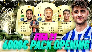 FIFA 21: 6.000€ PACKOPENING  🤞🏽 ERSTER FIFA 21 STREAM  🔥