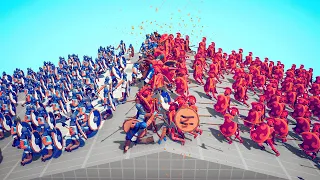 100x HISTORICAL VIKING ARMY 👑 vs ⚔️ 100x ANCIENT ARMY / Totally Accurate Battle Simulator ( TABS )