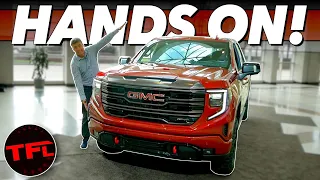 Hands On WORLD DEBUT: Here's How The 2022 GMC Sierra Takes It to a Whole New Level!