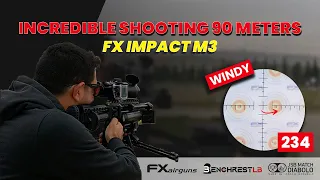 FX Impact M3 Vs Wind Benchrest 90 Meters Incredible