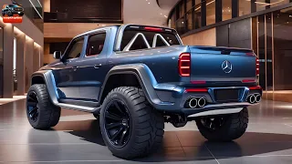 Look Amazing! All New 2025 Mercedes-Benz X-Class Pickup Truck Unveiled!