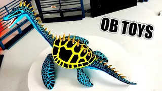 CUSTOM OB TOYS DINOSAUR SEA TURTLE HYBRID | BARYONYX  BRACHIOSAURUS FINDING NEMO CRUSH SEA CREATURE