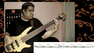 Another day (Dream Theater) - bass cover (sheet music included)