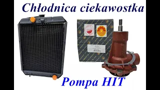 Odc.108 Pompa wody wentylator termostat chłodnica układ chłodzenia ursus C-330 C-328 wózek rak!!!