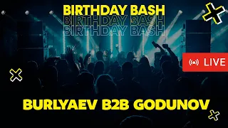 📹  Burlyaev & Godunov - BIRTHDAY BASH Fantomas Rooftop | Live 17.06.22