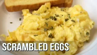 How to Make the Perfect Cheesy Scrambled Eggs