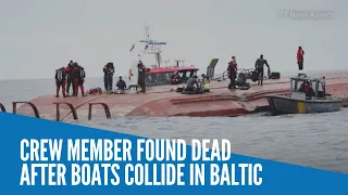 Crew member found dead after boats collide in Baltic