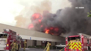 3rd Alarm Commercial fire in Anaheim