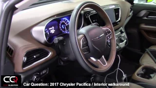 2017 Chrysler Pacifica Limited Interior | THE Most Complete review Part 2/7