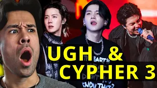 BTS UGH + CYPHER 3 (BUSAN CONCERT REACTION)