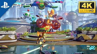 Ratchet & Clank: Rift Apart (4K 60FPS HDR) Performance RT Mode Gameplay