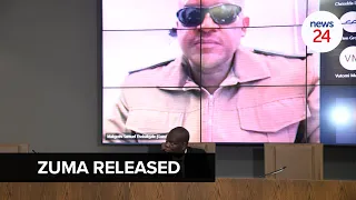 WATCH | Jacob Zuma returned to prison - and was released two hours later
