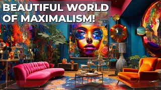 Embrace the Maximalist Lifestyle Dive into the Bold and Beautiful World of Maximalism!