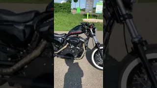 Harley Davidson Sportster Forty eight Jekill & Hyde exhaust