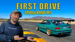 FIRST DRIVE- PROJECT  BMW M3 WITH TOO MUCH POWER FOR THE TRACK