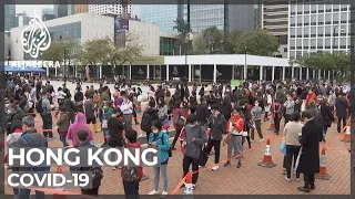 Hong Kong struggles with 'zero COVID-19' strategy