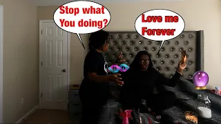 PUTTING A LOVE SPELL ON MY GIRLFRIEND TO SEE HOW SHE REACTS *Goes Crazy*