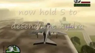 How to fly a Hydra in GTA San Andreas PC