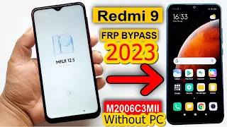 Redmi 9 Frp Bypass | Redmi 9 ( M2004J19G) Google Account Remove MIUI 12 Without PC 2023