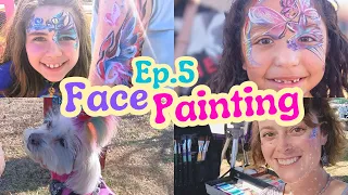 Ep.5 Face Paint Vlog | Dog Adoption Festival 🐾