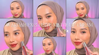 REFORMULASI WARDAH EXCLUSIVE MATTE LIP CREAM??!! GOKILLLLL || FATHINRM