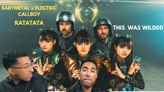 Rappers React to MORE BABYMETAL! (BABYMETAL & Electric Callboy - RATATATA Reaction)