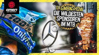 Kondome & Gemüsehändler? Verrückte Sponsoren der MTB Profis! | Die GMBN Show 33