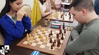 D. Salimova (1478) vs V. Frantsuzov (1167). Chess Fight Night. CFN. Rapid