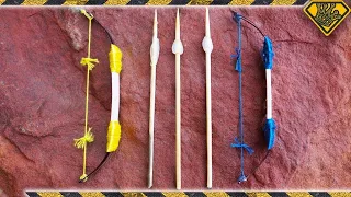 How To Make A Micro Long Bow! TKOR's Guide For How To Make A Mini Long Bow Or Cross Bow