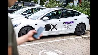 OX Drive, from 0 to X. The "how to" guide for Tesla Carsharing app in Latvia